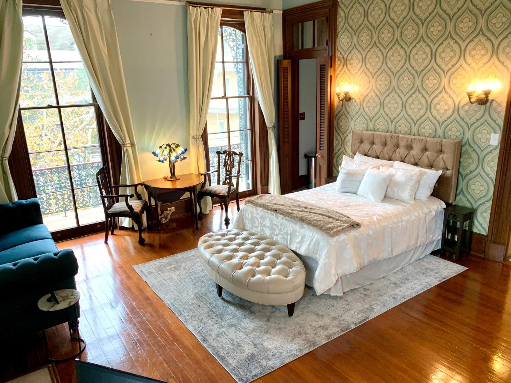 نيو أورلينز French Quarter Lanaux Mansion Bed And Breakfast الغرفة الصورة